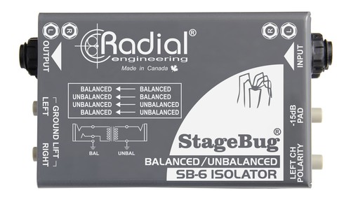 Radial stagebug isolator - radial,